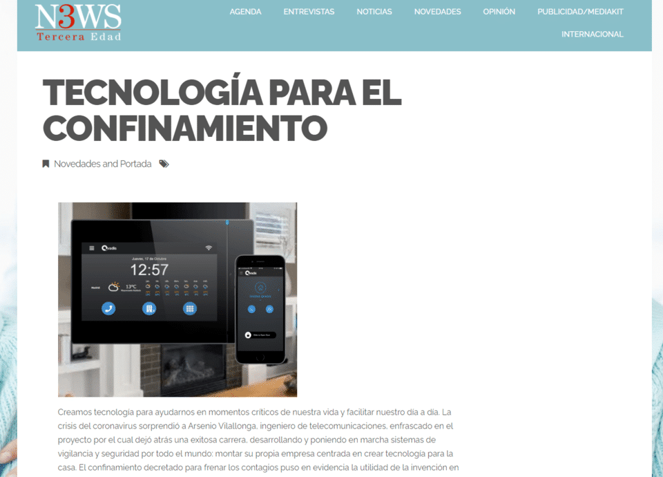 Qvadis en News Tercera Edad