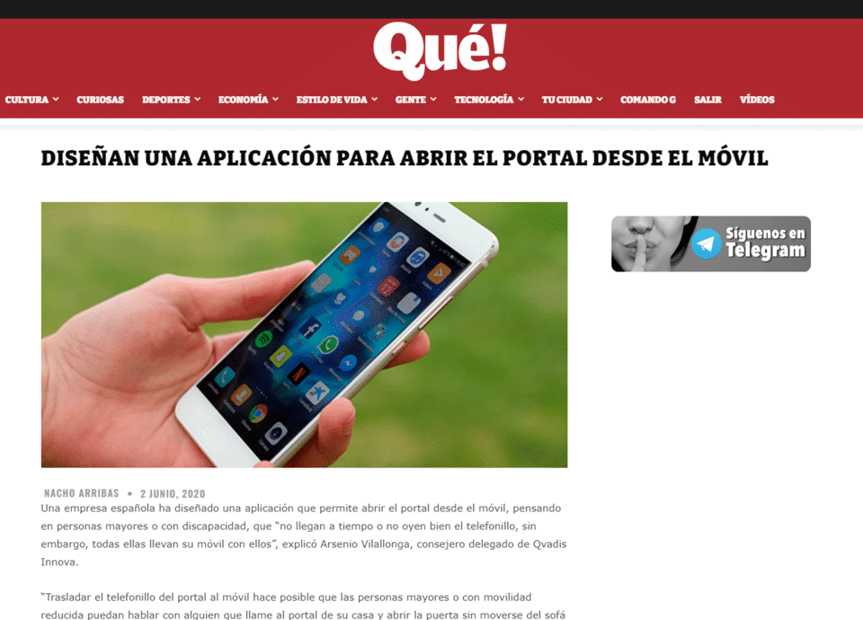 Qvadis en Que diario